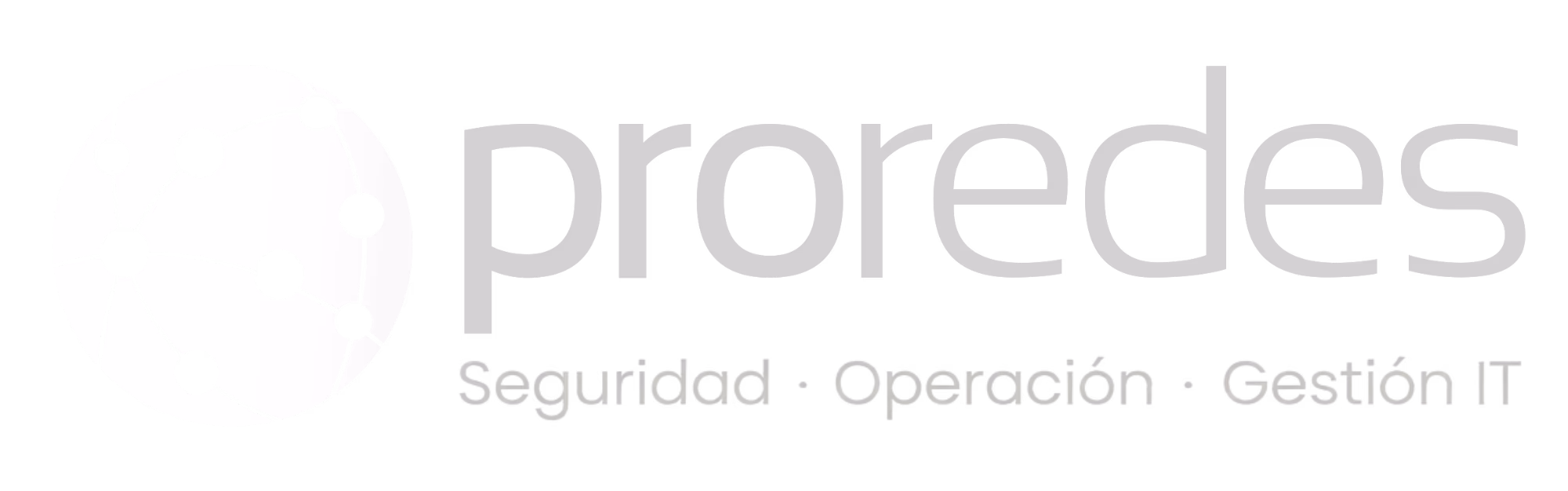 Logo Proredes Blanco
