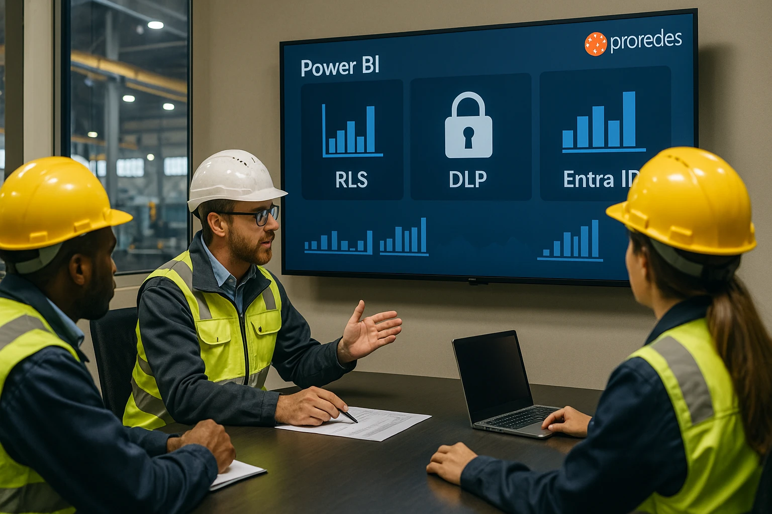 Dashboard Power BI Industria