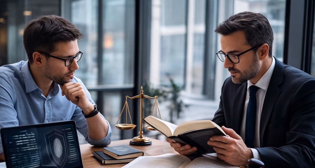 Reunion ciberseguridad con abogado